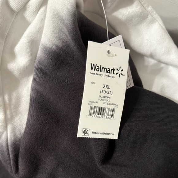 Nightmare Before Christmas Jack Skellington Black & White Hoodie Size 2XL NWT - Picture 13 of 13